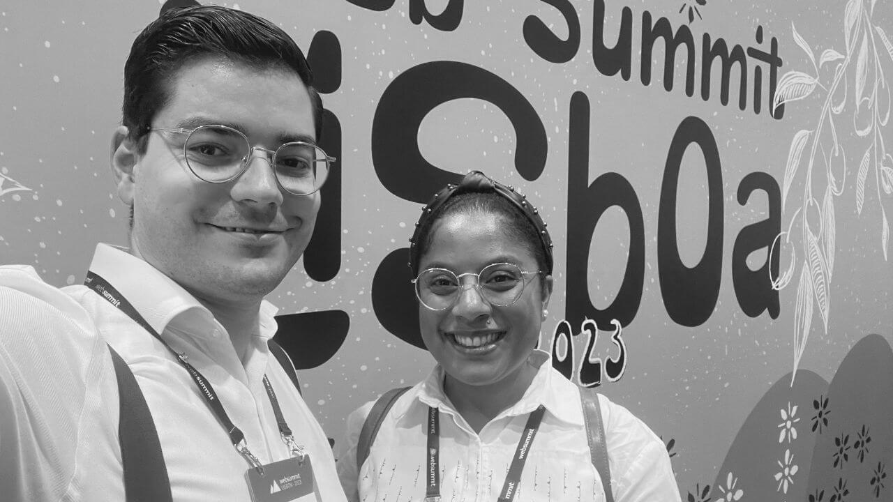 Founders do Atelier de Software no Web Summit 2023